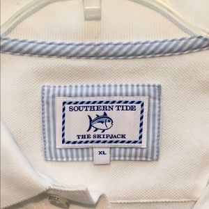 Southern Tide Men’s White Polo Shirt